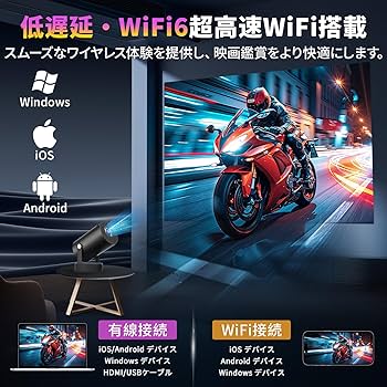❤️新品❤️プロジェクター 家庭用 小型 アップグレード版！HiFi外部スピーカー Amazon.co.jp: プロジェクター 家庭用 小型 【最新進化